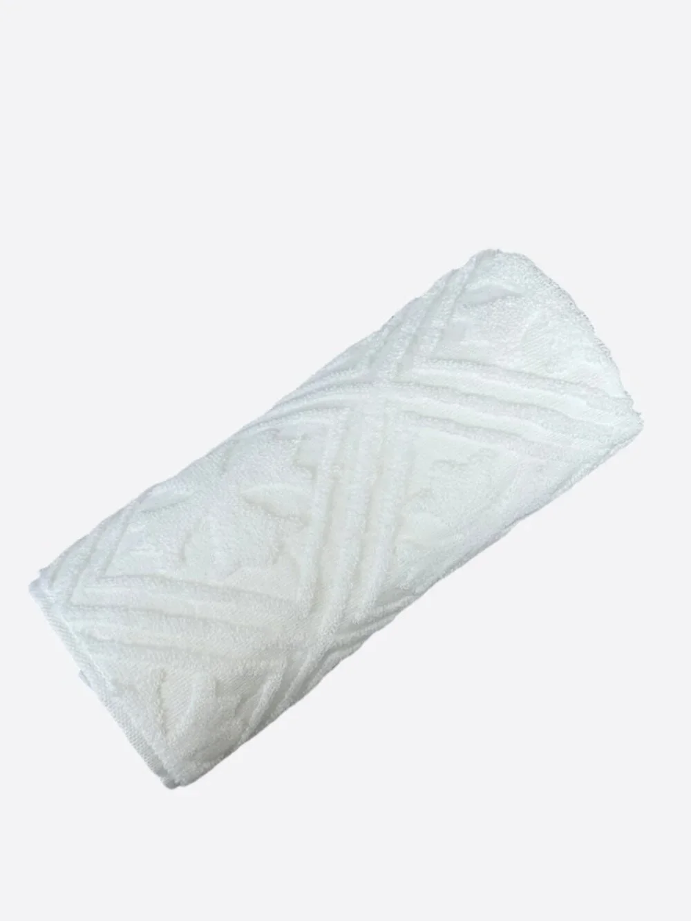 Chrome Hearts White Cross Jacquard Towel
